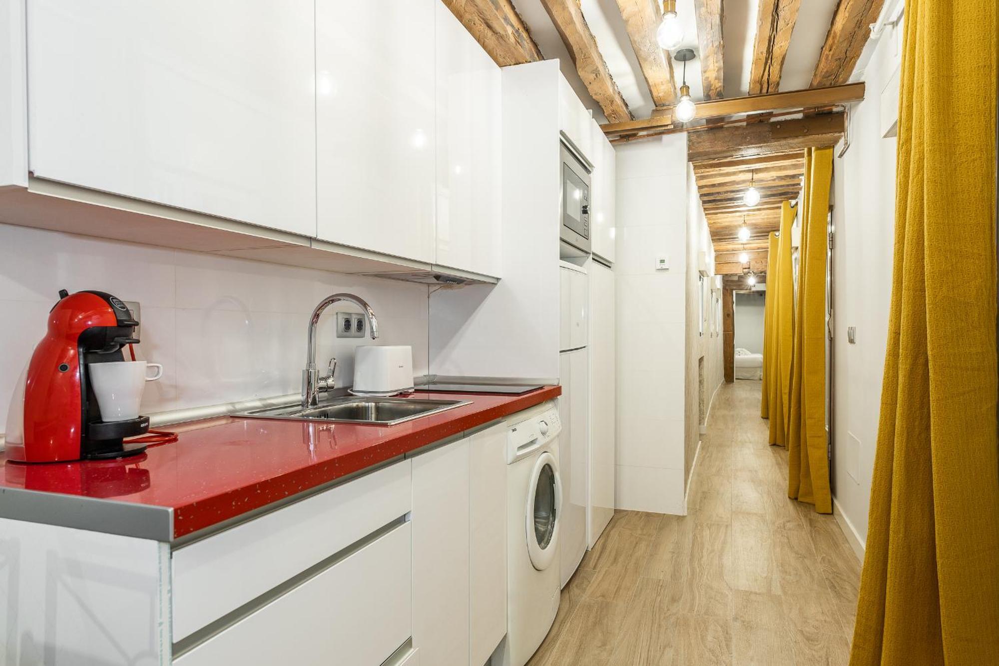Ferienwohnung Waou Gran Via V - Alquiler Corta Duracion Madrid Exterior foto